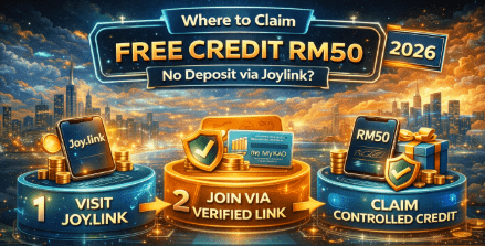Where to Claim Free Credit RM50 No Deposit via Joylink ?