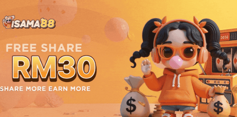 isama88 Free Credit RM50 No Deposit