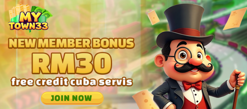 MyTown33 Link Free Credit New Register